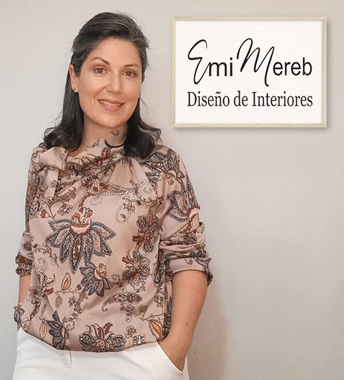 Emi Mereb - Decoradora de interiores - Interiorismo